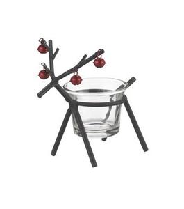 Candelabro de diseño de cristal para decoración del hogar, soporte de vela brillante para interior y exterior, votivo - Product Image 1