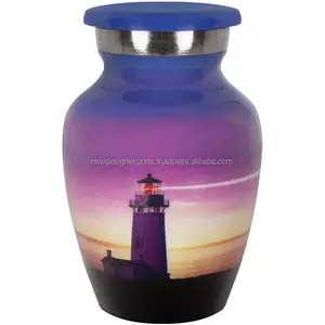 Memorials Guiding Light Lighthouse Small Keepsake Urn for Human Ashes