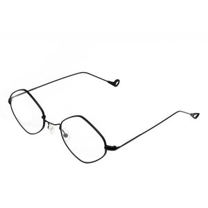 BARRINGTON occhiali da sole Vintage sottile a forma di diamante in metallo con struttura in vetro sfumato UV400 varietà giallo viola rosso trasparente trasparente - Product Image 2