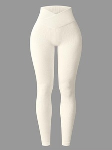 Mallas de protección solar ultrafinas para mujer, pantalones de Yoga con aire acondicionado y patrón sólido, ropa ajustada de tiburón, verano 2025 - Product Image 5