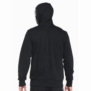 Sweat-shirts pour hommes Street Wear avec imprimé squelette, fermeture éclair intégrale, sweat-shirts noirs à manches côtelées - Product Image 2