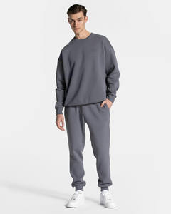 กางเกงวอร์มสีดำสำหรับผู้ชายกางเกงผ้าคอตตอนผ้าฟลีซสำหรับใส่ออกกำลังกายเล่นกีฬา - Product Image 3