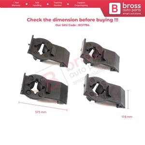 BCF784 4 Piezas de Clips de Fijación de Ventanas 51338218383 para Serie 3 E46 1997-2006 - Product Image 5