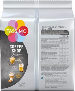 Cápsulas de Café Tassimo Coffee Shop Selections Chai Latte x8 (Paquete de 5, Total 40 Bebidas) - Product Image 2