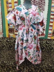 Nouvelle robe caftan en coton doux Gulin pour femme tenue légère imprimée grande taille avec taille naturelle pour toutes les occasions - Product Image 2