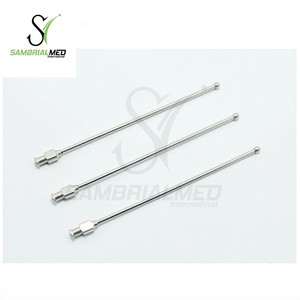 Nouvelle canule d'irrigation de vaisseau SCHMID avec longueur Luer Lock 150mm Dia 4mm 3 pièces chirurgie cardiovasculaire, thoracique et vasculaire - Product Image 6