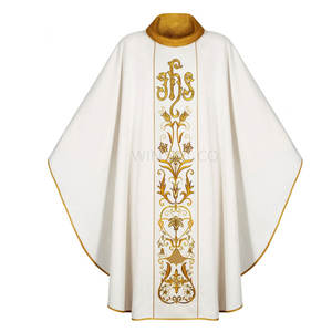 Chasuble de prêtre sur mesure à bas prix Logo personnalisé de haute qualité Service OEM Top tendance - Product Image 5