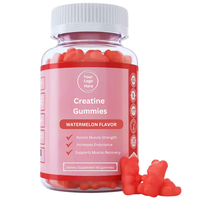 One Solution LLC, Hecho en EE. UU., Venta Especial, Gomitas de Creatina de Primera Calidad, Suministro al por Mayor, Suplemento Dietético OEM, 60 Unidades, Sabor Sandía