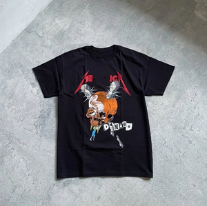 Fabricant de vêtements coupe ample logo personnalisé graphique DTG T-Shirt Vintage 100% coton lourd surdimensionné T-shirt pour hommes - Product Image 2