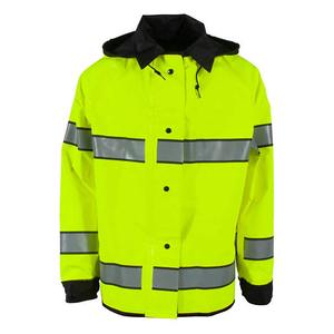 Chaqueta DE SEGURIDAD reflectante de alta visibilidad con logotipo personalizable para trabajo de construcción al aire libre ropa de seguridad reflectante - Product Image 1