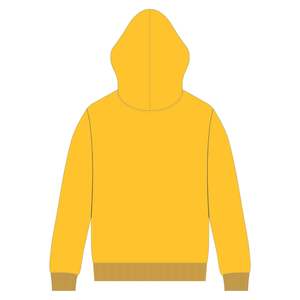 Yellow Men HBCU Educated Pullover Hoodie Brown Chenille y diseño bordado Greek Life Apparel Custom College Clothing - Product Image 3