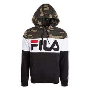 Sweat à capuche actif Fila pour homme Grand Slam Camouflage/Blanc avec fermeture éclair XXS Anti-froissement Anti-rétrécissement 500 Gsm Étiquette personnalisée Motif uni - Product Image 3