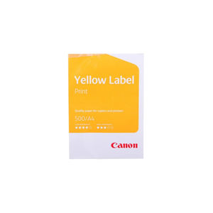 Canon <b>A4</b> Yellow Label office <b>paper</b> suitable for inkjet printing - Product Image 1