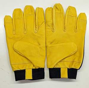 Gants mécaniques en cuir anti-coupure au meilleur prix avec poignet élastique Nouveau design pour la construction, la conduite, la fonction antidérapante - Product Image 2