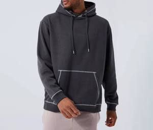 เสื้อฮู้ดสวมหัวผ้าฝ้าย100% ของผู้ชาย, เสื้อมีฮู้ดระบายอากาศได้ดีมีกระเป๋าสไตล์ฤดูหนาวย้อมสีล้วนพิมพ์ลายดิจิทัล - Product Image 6