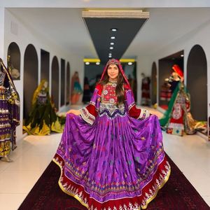 Robe afghane pakistanaise nouvelle tendance Pakistan fait longue robe belle pour l'Aïd de WS INTERNATIONAL beau costume 631 - Product Image 1