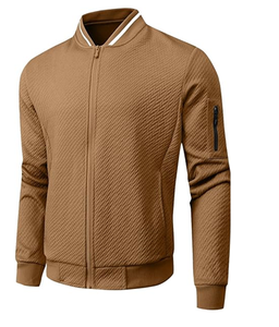 Veste décontractée légère pour homme, coupe ample, veste bomber élégante - Product Image 4