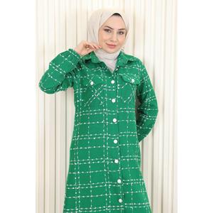 Abrigo con botones para mujer - Product Image 2