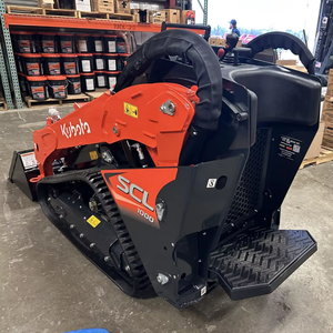 Mini Kubota SCL1000 Crawler Skid Steer Loader Maquinaria de construcción Stand-On Mini Skid Steer para la venta - Product Image 4