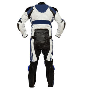 Trajes de moto de nuevo diseño de calidad premium personalizados de cuero genuino, ropa de carreras y motocicletas de secado rápido de Pakistán - Product Image 3