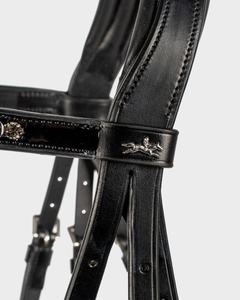 Bride de cheval en cuir véritable de haute qualité, bride de cheval en cuir élégante de luxe par le fabricant - Product Image 2