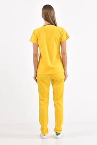 Uniformes d'infirmière en coton confortables de haute qualité gommages hospitaliers ensembles de vêtements hospitaliers pour femmes avec logo personnalisé unisexe - Product Image 2