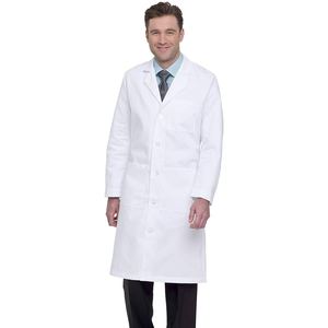 Bata de laboratorio médica de comodidad confiable, tela vaquera diseñada para profesionales de la salud, ajuste duradero transpirable ligero - Product Image 5