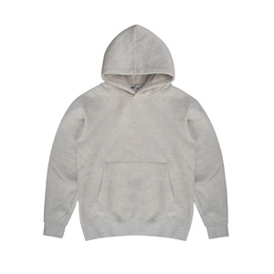 Sweats à capuche imprimés personnalisés pour hommes Sweatshirts d'automne solides avec poches zippées Sweatshirt de jogging surdimensionné en polaire quantité minimale de commande bas - Product Image 4