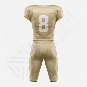 ชุดฟุตบอลอเมริกันแบบสั่งทำพิเศษ คุณภาพสูง ราคาแข่งขัน ออกแบบได้ตามต้องการ ผลิตจำนวนมาก ตามความต้องการ พร้อมแผ่นยืดหยุ่น - Product Image 2