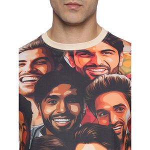 Venta caliente 100% camisetas de algodón para hombres tamaño personalizado transpirable y secado rápido sublimación patrón sólido directamente de Pakistán - Product Image 6