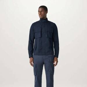 Veste en coton et nylon confortable pour hommes-Tissu respirant, durable et parfait pour toutes les saisons - Product Image 2