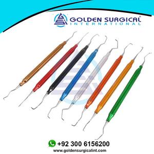 ชุดเครื่องมือทันตกรรมสีรุ้งเครื่องมือทันตกรรมชุดเครื่องมือทันตกรรมสำหรับใช้ในช่องปากอุปกรณ์ขูดหินปูน6ชุด - Product Image 2