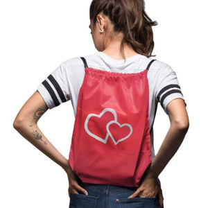 Mochila Unisex de Nailon Impermeable con Cordón, Gran Capacidad, Estilo Casual para Viajes, Fitness y Deportes, Poliéster - Product Image 2