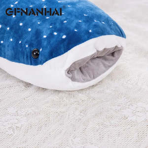 ตุ๊กตาฉลามสีน้ำเงินขนาดใหญ่ ของเล่นประเภทสัตว์ - Product Image 3