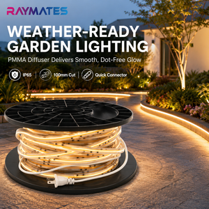 Bande LED haute tension AC110V 220V sans pilote COB IP67 étanche 4000K haute luminosité pour décoration intérieure et extérieure - Product Image 2