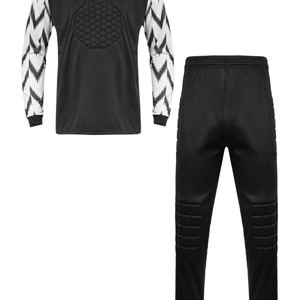 Camiseta de fútbol Stronghold, Conjunto de camiseta y pantalones de portero, kit de uniforme de portero de manga larga para niños adultos - Product Image 2