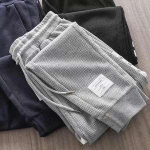 กางเกงวิ่งขายาวสำหรับผู้ชายกางเกงแฟชั่นใส่สบายพิมพ์ลาย3ลายทางสุดสวยเทรนด์ใหม่2025 - Product Image 5