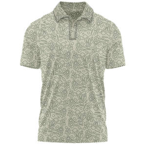 Polo de golf con logotipo personalizado de poliéster 100% para hombre, camiseta en blanco por sublimación con opción de manga corta de talla grande disponible - Product Image 6