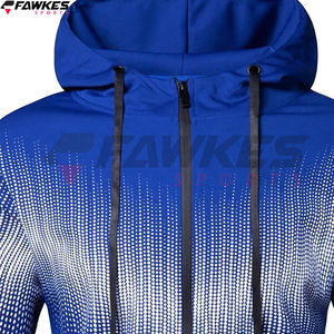 เสื้อฮู้ดแบบรูดซิปมีซิปสำหรับผู้ชายสูทสเวตเตอร์มีซิปรูดพิมพ์ลายจุดมาใหม่2023 - Product Image 6