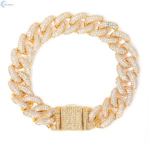 Full Iced Out Elegante Hip Hop Pulsera - Product Image 3