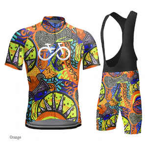 Conjuntos de uniformes de ciclismo unisex personalizados al por mayor, nuevo estilo informal con características transpirables, 100% poliéster ligero - Product Image 2