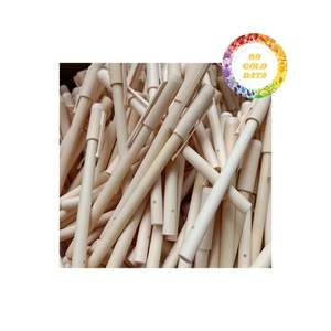 Stylo en bambou artisanal durable du Vietnam, écologique et léger, parfait pour le journaling et le dessin - Product Image 6