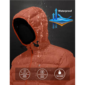 เสื้อแจ็คเก็ตพัฟเฟอร์ผู้ชายสีพื้นสไตล์ลำลอง แฟชั่นใหม่ กันลม ปี 2025 - Product Image 4