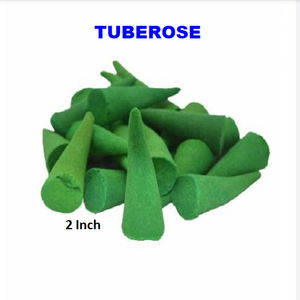 Conos de incienso de nardo natural Suministro al por mayor de los conos de incienso de la mejor marca (verde) - Product Image 1