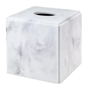 Elegantes soportes de resina para pañuelos con diseños de estilo mosaico para temas de decoración interior modernos y artísticos - Product Image 1