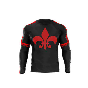 Compresión personalizada Bjj Men Rash Guard, gran oferta de camisetas de entrenamiento físico y ropa de artes marciales para hombres - Product Image 2