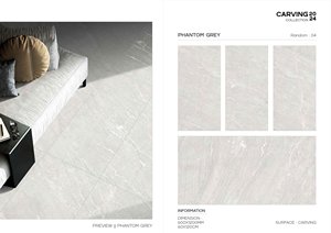 Meilleure vente finition de sculpture Design espagnol aspect marbre poli vitrifié émaillé 600x1200 Carreaux de céramique indiens Carreaus - Product Image 5