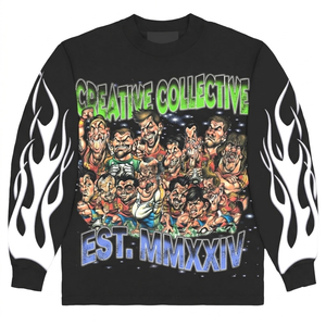 Premium cotton fleece oversized streetwear skull graphic urban style custom print 100% cotton T-shirt for men loose fit printed - Product Image 3