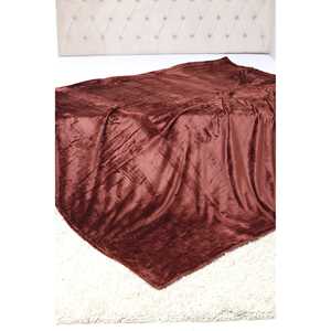 Couvertures en polaire corail Pecan, confortables et douillettes, essentiels pour la maison - Product Image 4