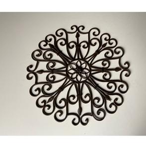 Incroyable Design Fer Métal Art Mural Décoration Murale pour la Maison Salon Décoration Feuille Noire Design Tenture Murale Arts - Product Image 5